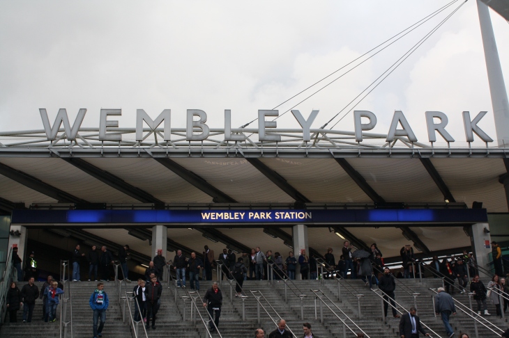 Wembley welcome