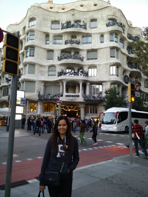 Just another Gaudi building near our hotel